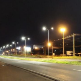 Iluminação dos trechos urbanos da BR-277